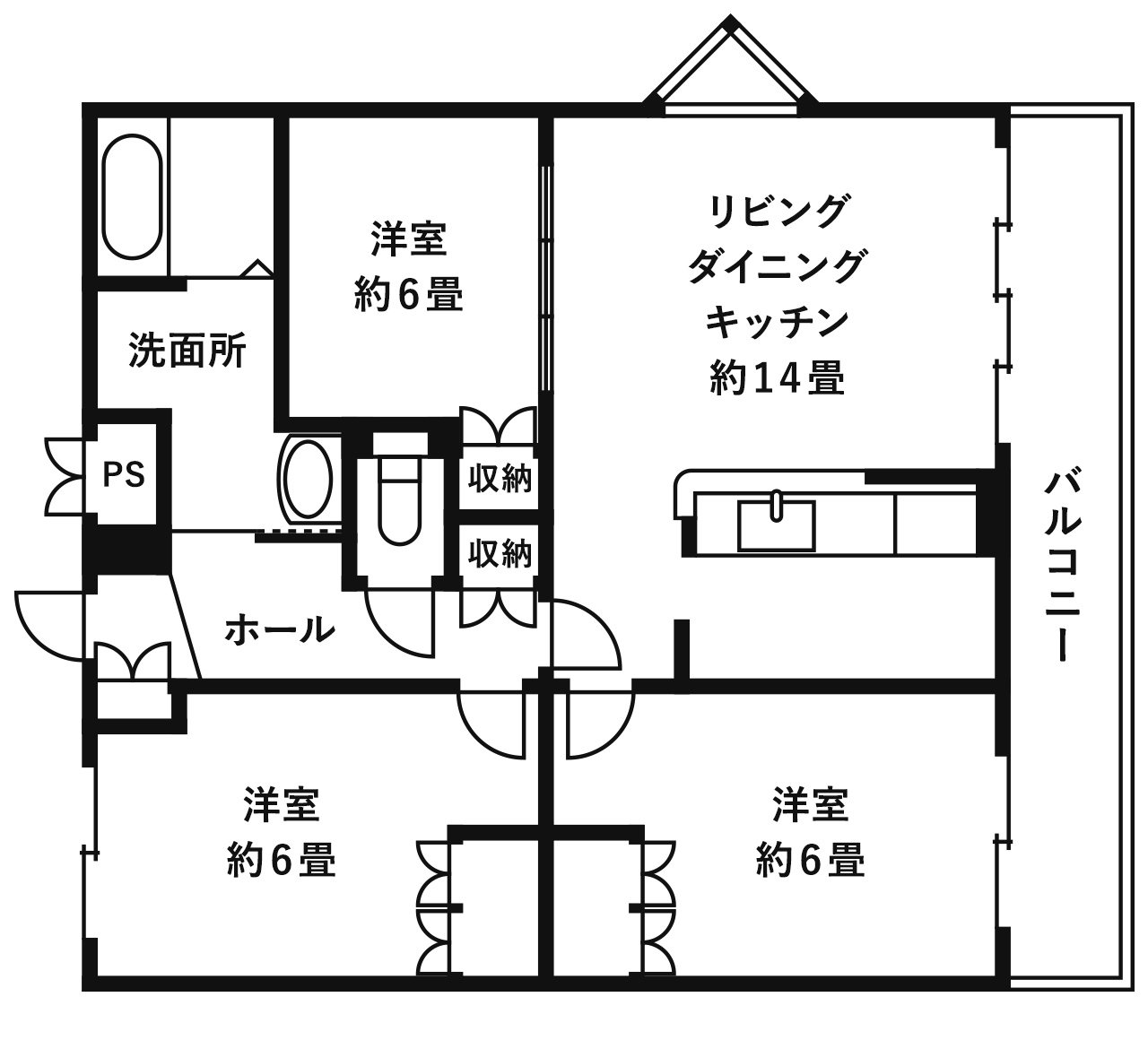 ホームズ マンションの住みやすい間取りとは 人気の間取りや選ぶ際のチェックポイントを紹介 住まいのお役立ち情報