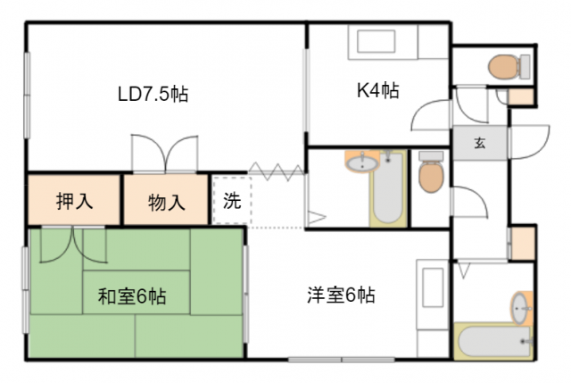 つながってる部屋(札幌)