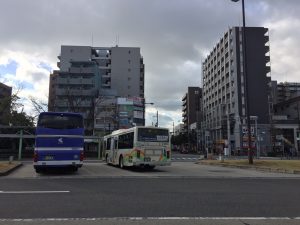 尼崎駅の街並み